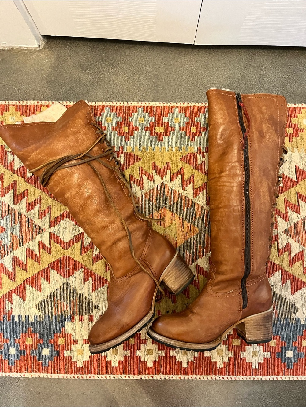 Freebird Iceland Boots in Cognac Size 8 - Worn Once